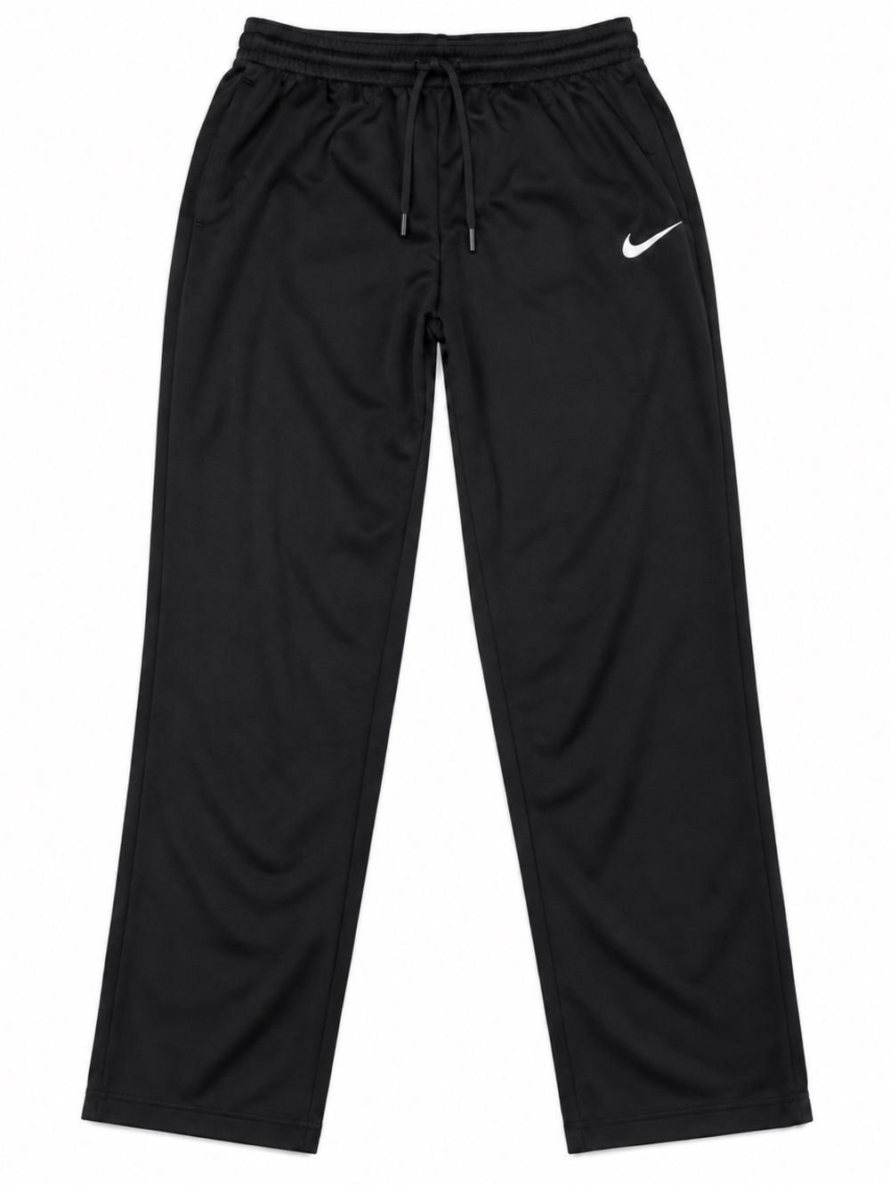 Nike Dri-FIT Black Athletic Track Pants Men’s Size Large Straight Leg